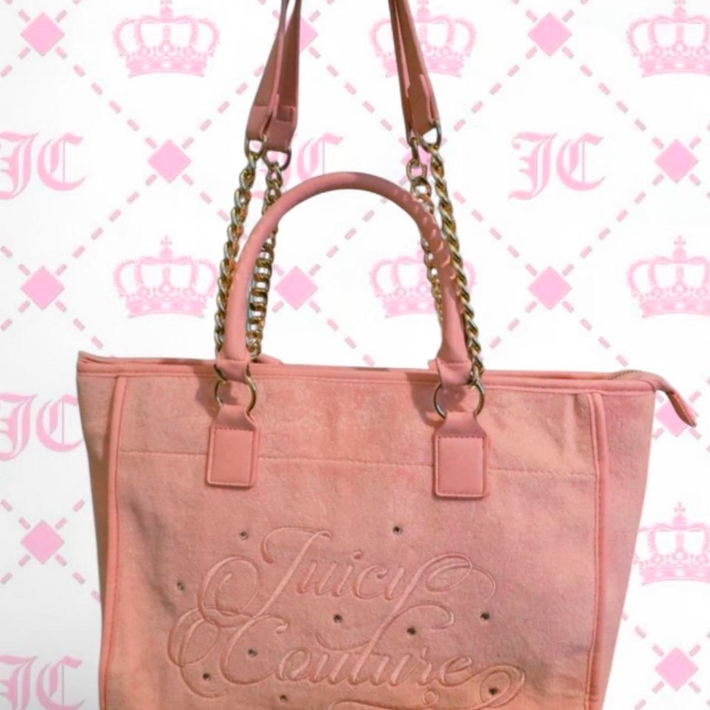 Pink Rhinestone Juicy Couture Bag